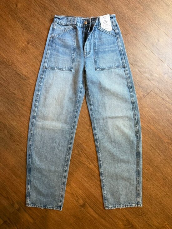 Madewell Denim - NWT Women's Madewell Balloon Utility Jeans, Size: 25